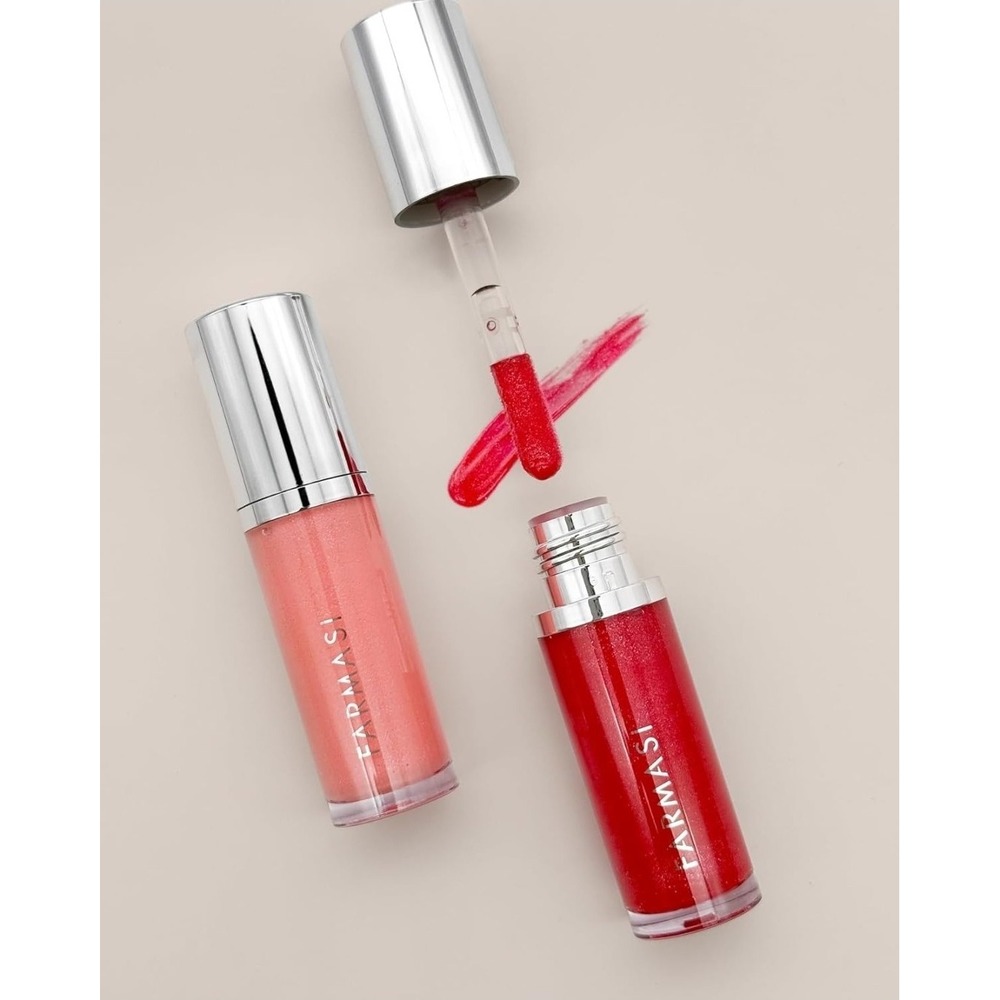 Farmasi Tinted Lip Plumper Fiery 01 NEW In Box, 0.27 fl oz Gloss Red - Picture 2 of 4